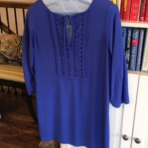 DVF silk sheath dress